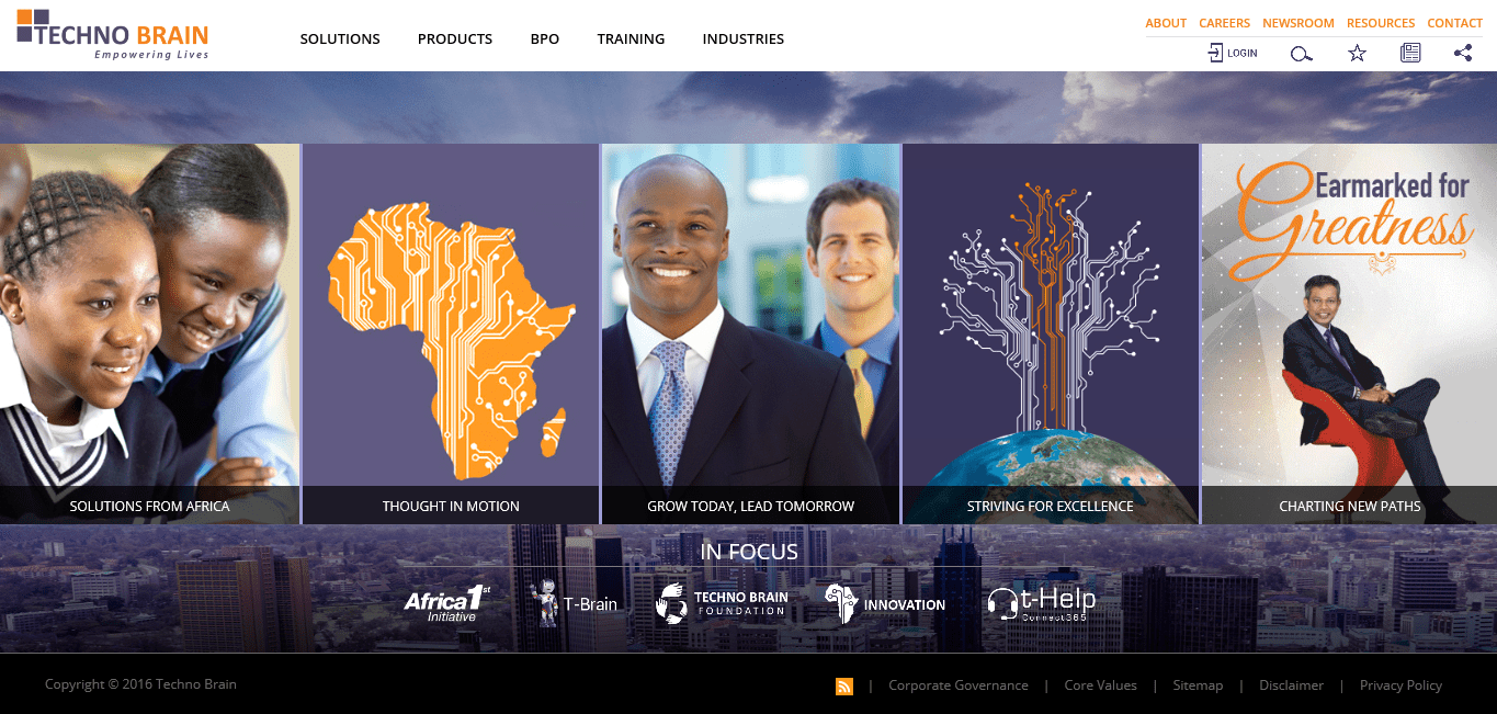 Company banner